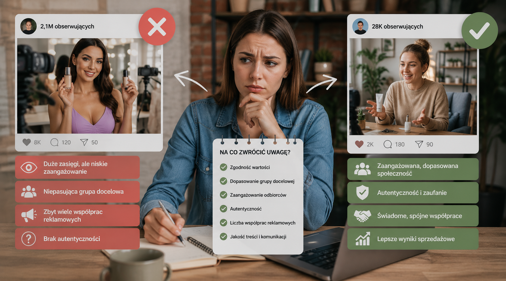 Influencer z dużymi zasięgami nie zawsze sprzeda Twoj produkt_agencja marketingowa KeyK Project